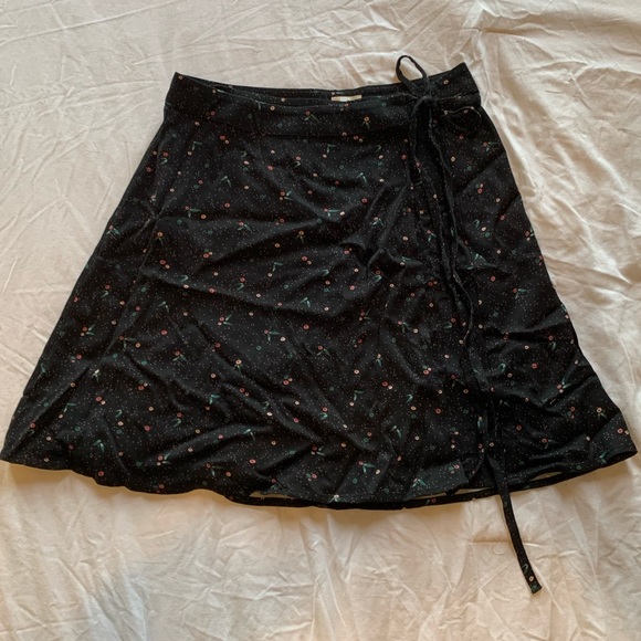 Rachel Eco Mini Twill Wrap Skirt, NWOT - Picture 4 of 8